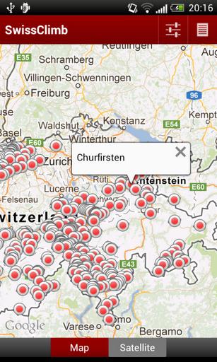 Screenshot Swissclimb