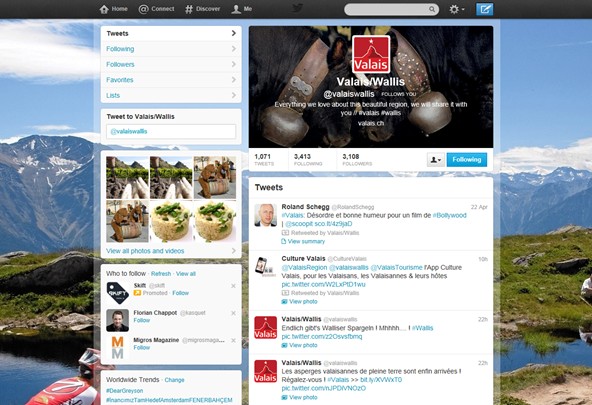 L’effet viral en e-marketing appliqué aux destinations valaisannes sur Twitter