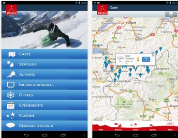 Benchmarking des applications mobiles des stations romandes