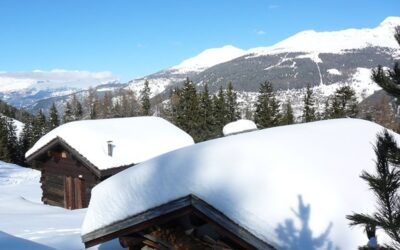 Quantité importante de neige fraîche en 5 jours